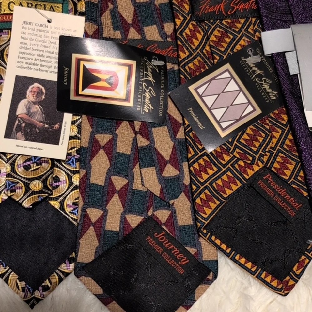 12 Lot Mens Ties Frank Sinatra Don Loper Fratello Uomo Venetto Kilburne & Finch - Picture 6 of 16